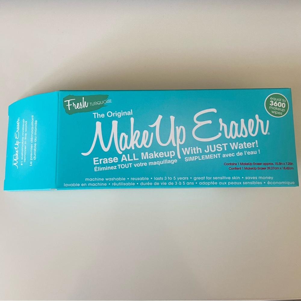 The Original MakeUp Eraser 1 -15.5" x 7.25" in Fresh Turquoise
